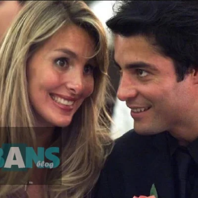 Chayanne and his wife Marilisa Maronesse sharing a rare public moment together at a Latin entertainment industry event